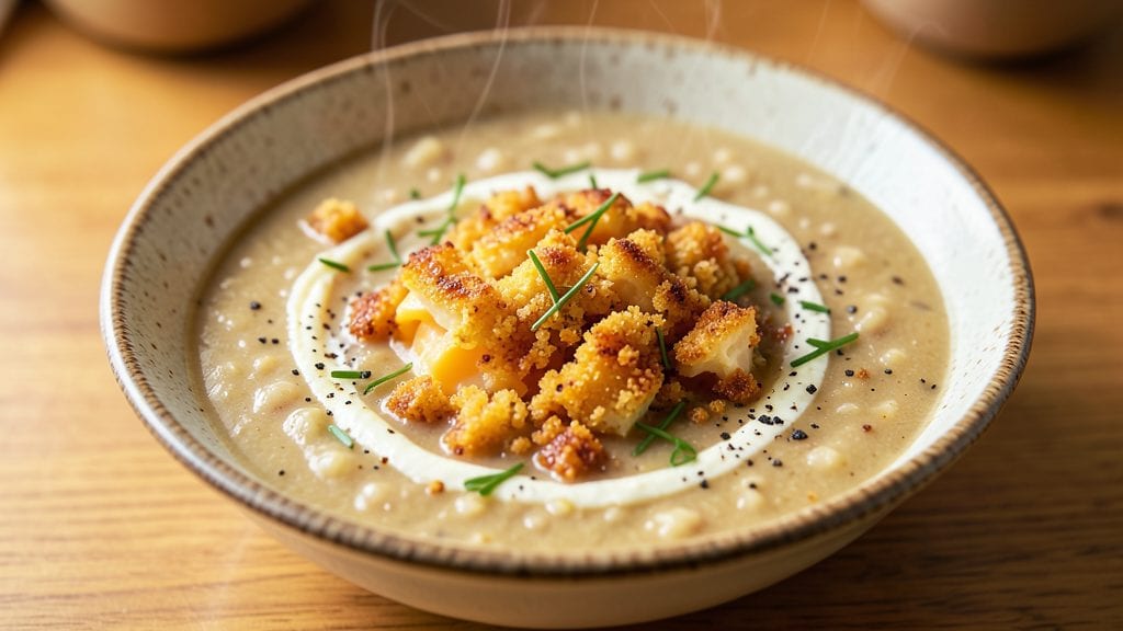 Betty Crocker Loaded Baked Potato Soup Recipe: Cheesy Cornmeal Crust Magic