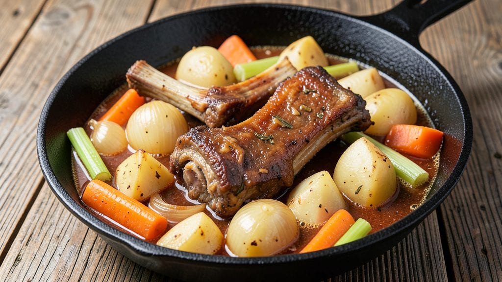 Boiled Neck Bones and Potatoes Recipe: Savory Broth and Tender Meat in One Pot