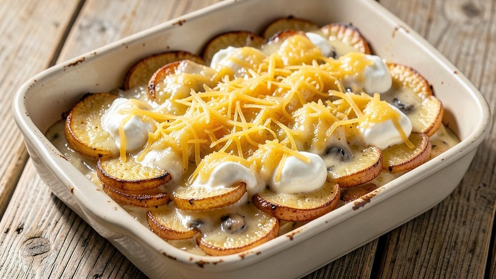 Campbell's Scalloped Potatoes Recipe: Cheesy Vinegar-Kissed Layers in One Pan