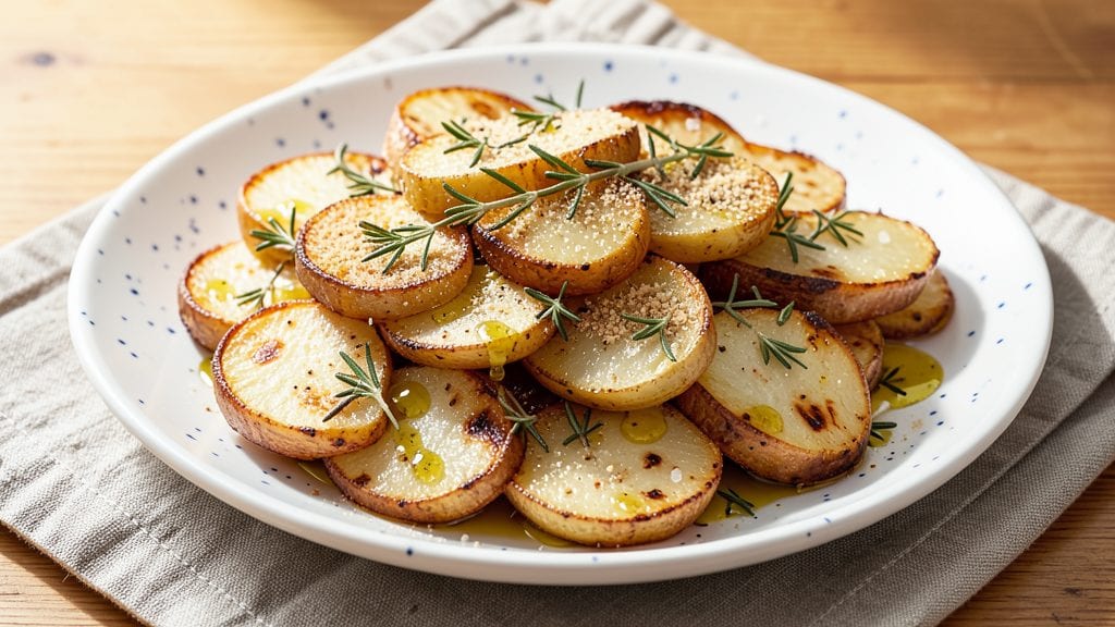 Canned Sliced White Potatoes Recipe: One-Pan Garlic-Herb Roasted Crunch
