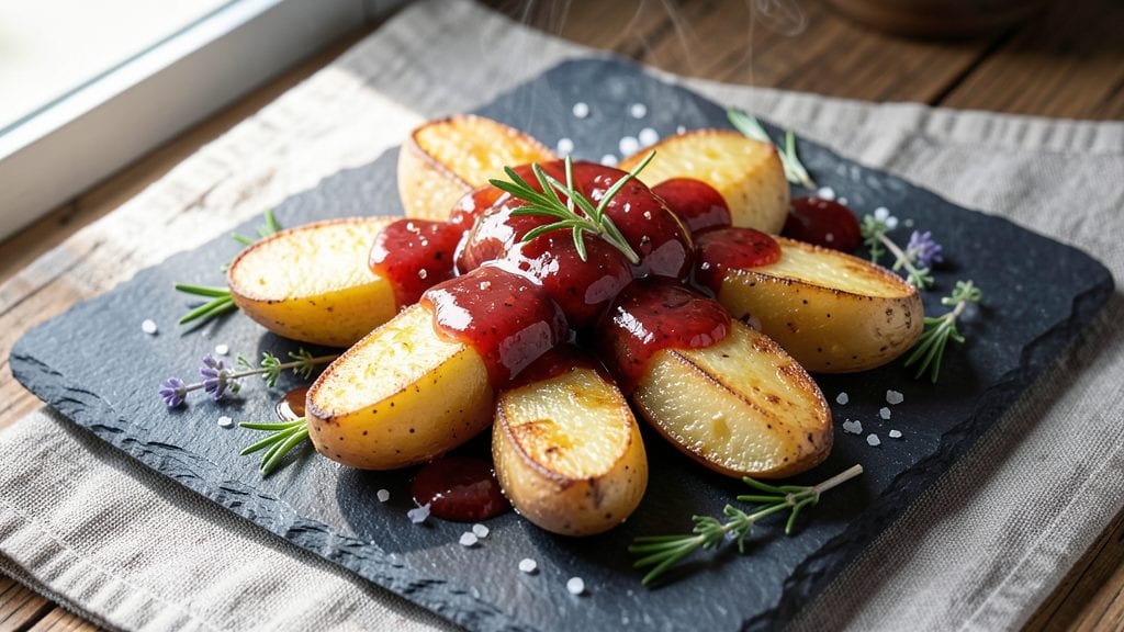 Gemstone Potatoes Recipe: Vinegar-Infused Crisp With Herby Pull-Apart Magic