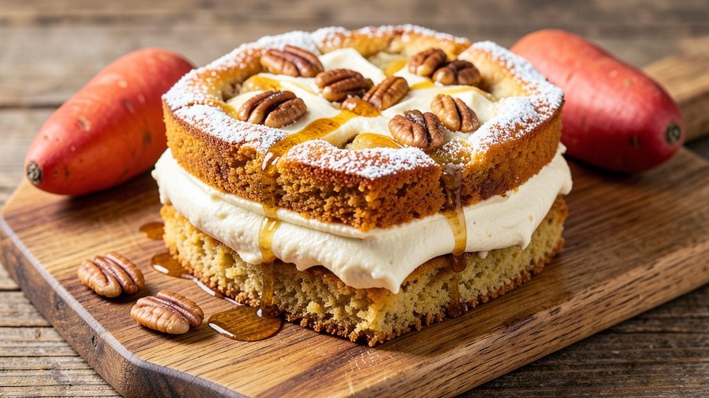 Grandma's Famous Sweet Potato Butter Cake Recipe: Moist Layers and Creamy Frosting Magic