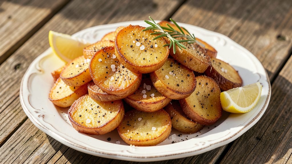 Grandma's Fried Potatoes Recipe: Crispy Vinegar-Kissed Golden Bites