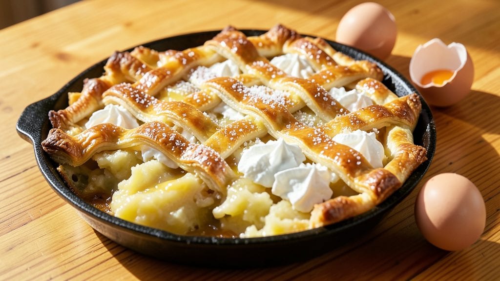 Grandma's Old-Fashioned Potato Pie Recipe: Homestyle Crust With Spiced Filling