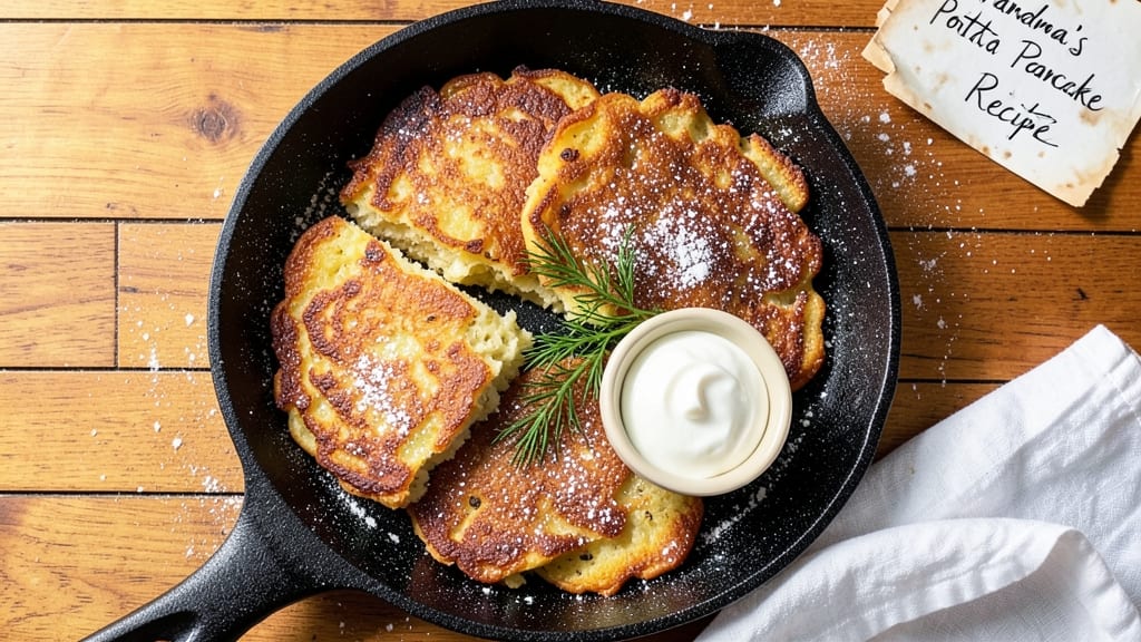 Grandma's Potato Pancake Recipe: Buttery Crisp Edges and Fluffy Hearts