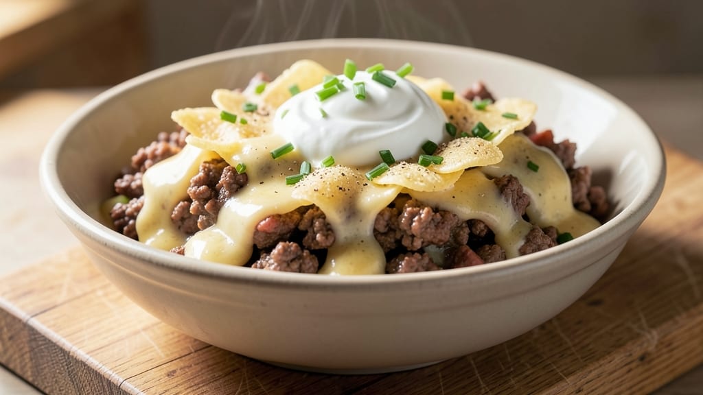 Hamburger Helper Potato Stroganoff Copycat Recipe: Nostalgic Creamy Comfort in One Skillet