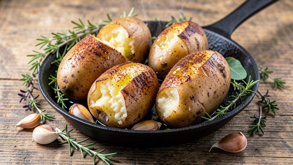 Jack Potato Recipe: Smoky Garlic-Herb Roast With Caramelized Edges