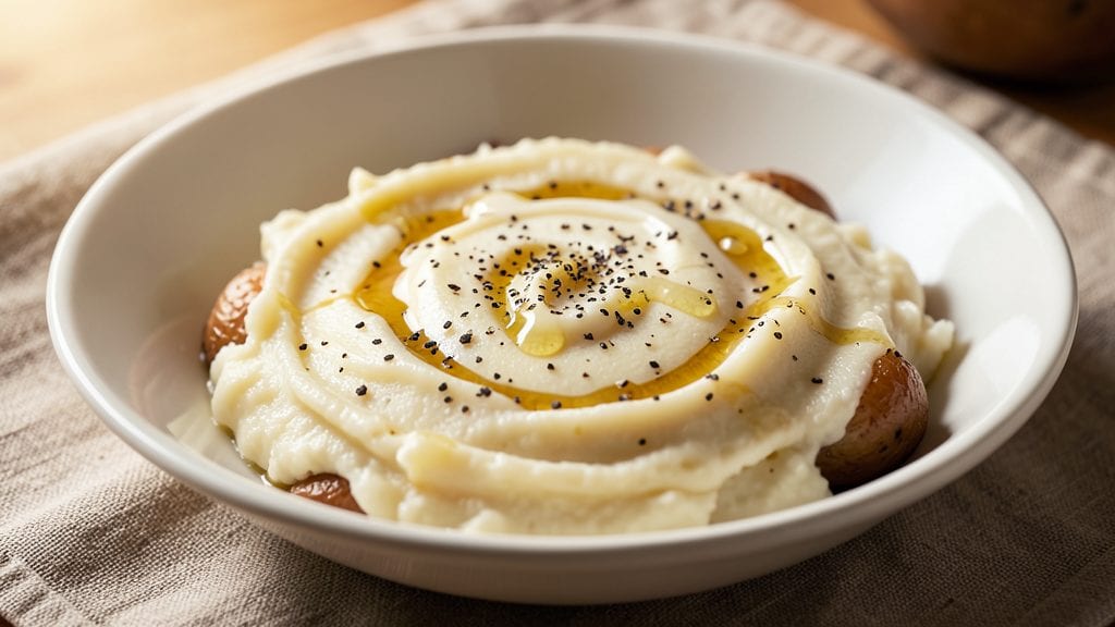 KFC-Style Mashed Potatoes Recipe: Vinegar-Kissed Crust Meets Fluffy Pink Hearts