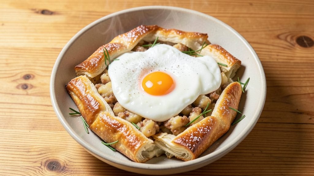 La Madeleine Potato Galette Copycat Recipe: Flaky Pastry Wrapped Around Creamy Pink Centers