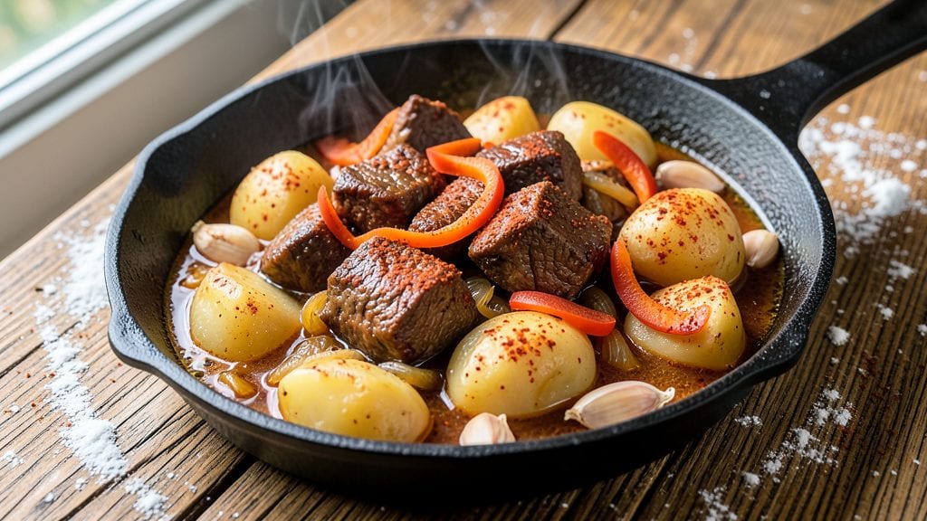 Lidia's Kitchen Beef and Potato Goulash Recipe: Slow-Simmered Richness With Paprika Depth