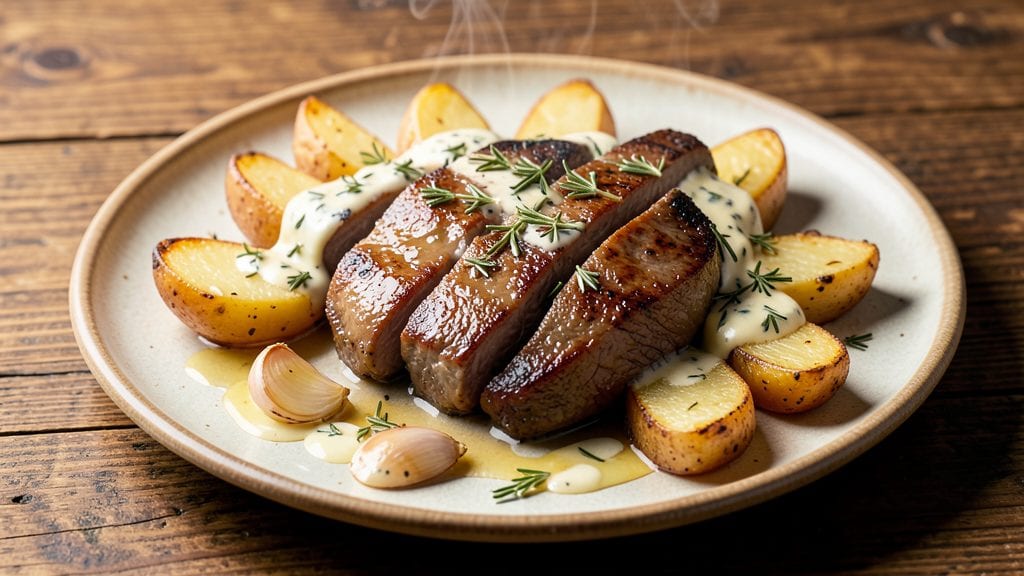 Liver and Potatoes Recipe: Pan-Seared Richness With Crispy Edges