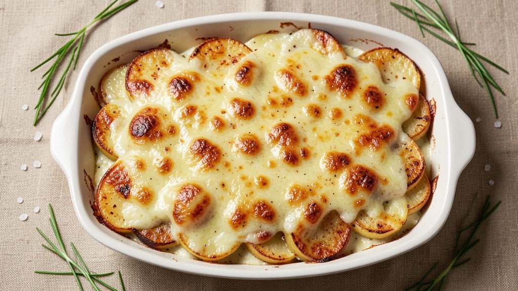 Martha Stewart's Au Gratin Potatoes Recipe: Golden Crust, Creamy Pull-Apart Layers