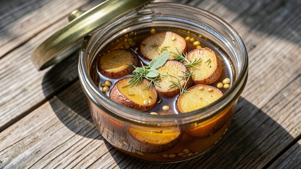 Old Fashioned Pickled Potatoes Recipe: Vinegar-Bright Crunch for Potlucks