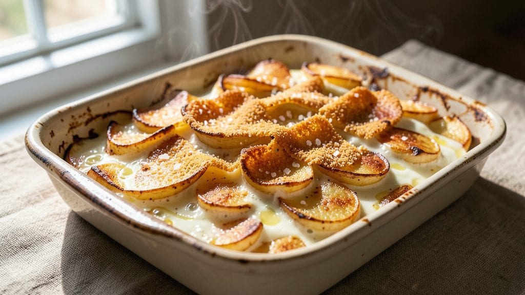 Original Betty Crocker Scalloped Potato Recipe: Vintage Creaminess With Crispy Cornmeal Crown