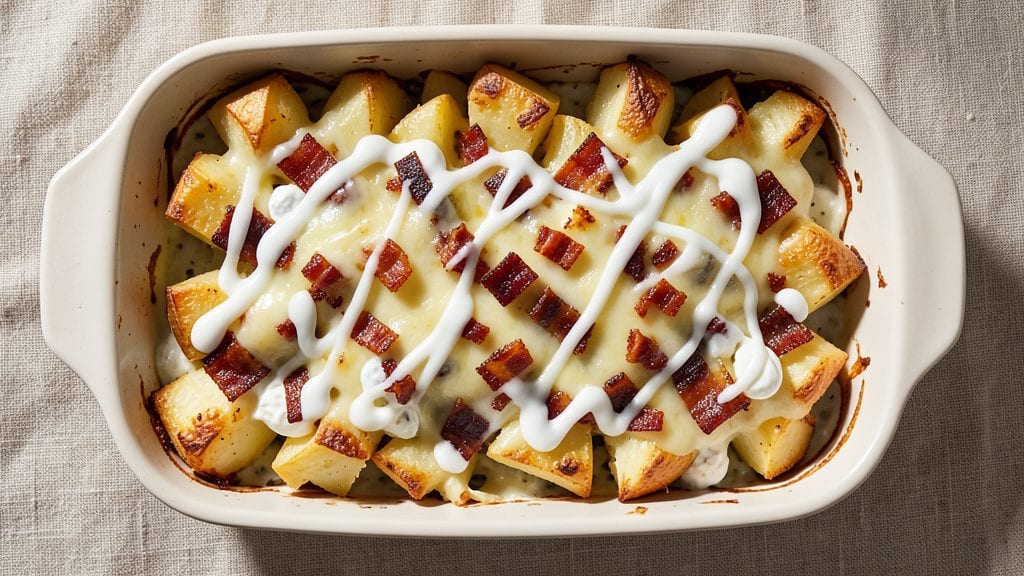 Paula Deen's Twice Baked Potato Casserole Recipe: Cheesy Pull-Apart Magic With Crispy Top