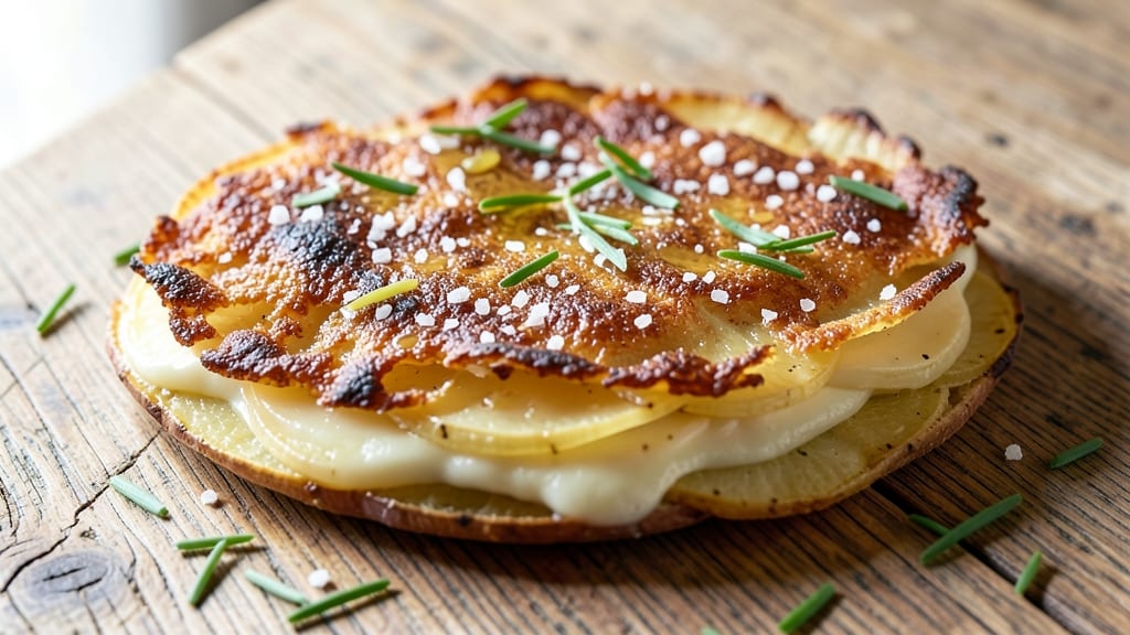 Potato Crust Recipe: Crispy Vinegar-Infused Topping With Melty Cheese Layers