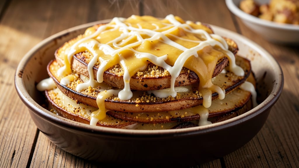 Potato Layers Recipe: Crispy Cornmeal Crust Meets Cheesy Pull-Apart Magic