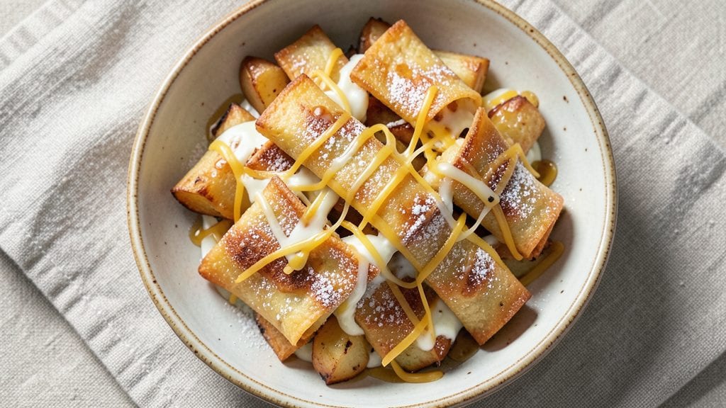 Potato Taquitos Recipe: Vinegar-Kissed Crunch With Cheese-Stuffed Centers
