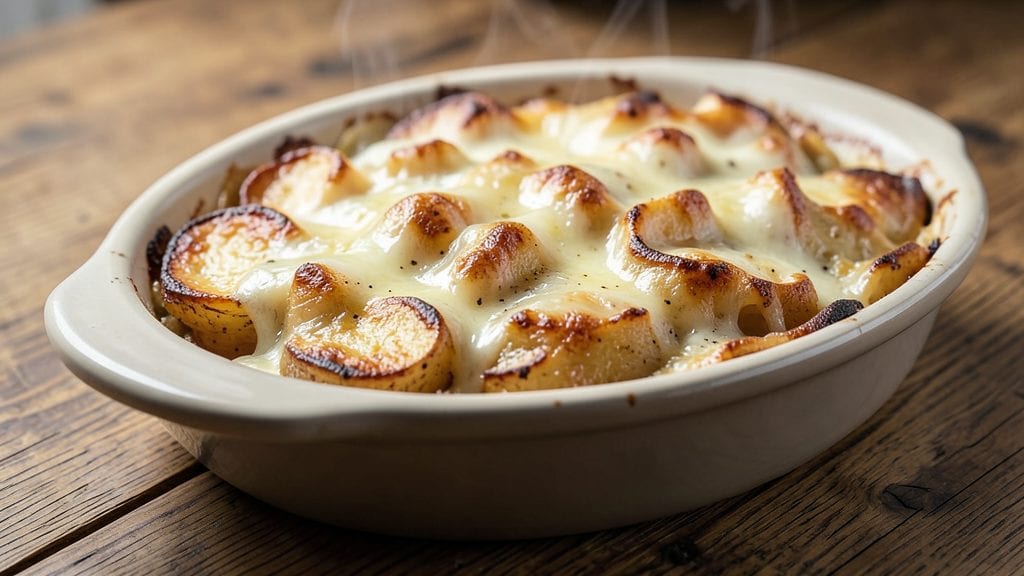 Ruth's Chris Steakhouse Potatoes Au Gratin Recipe: Cheesy Pull-Apart Layers With Crispy Top